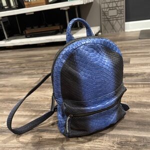 Snakeskin Backpack